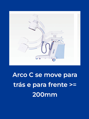 Arco C se move para trás e para frente