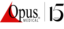 Logo Opus 15 Anos - preta